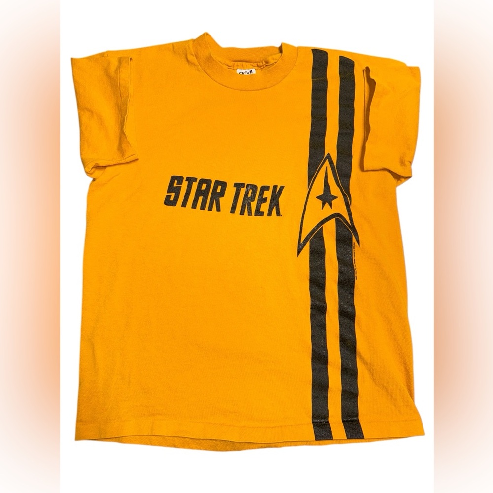 Vintage Anvil Star Trek Men's Large Single Stitch T-Shirt Made In USA